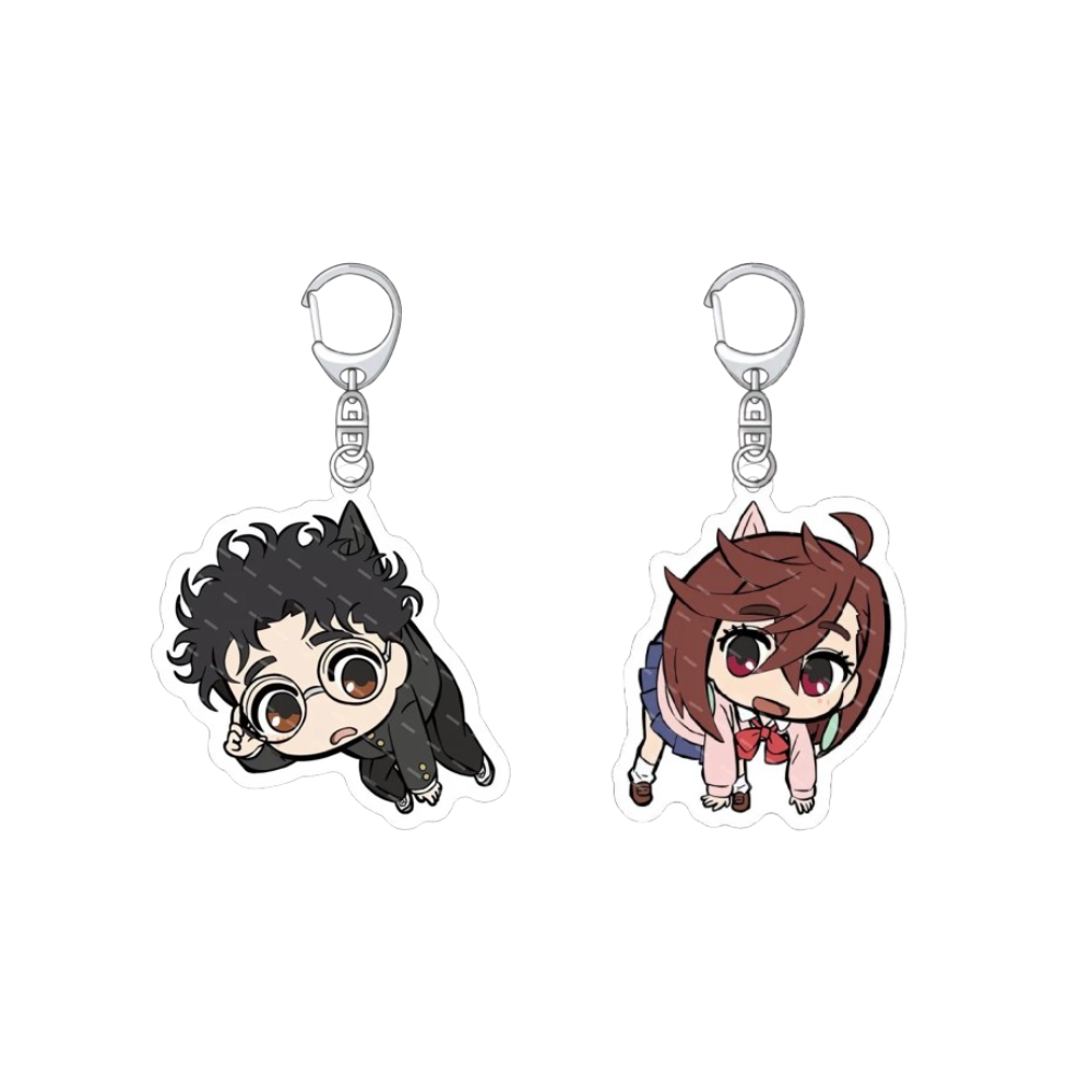 Yokais em Miniatura - Chaveiros Dandadan