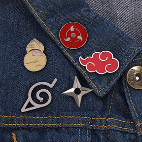 Simbologia Ninja - Pins Metalizados